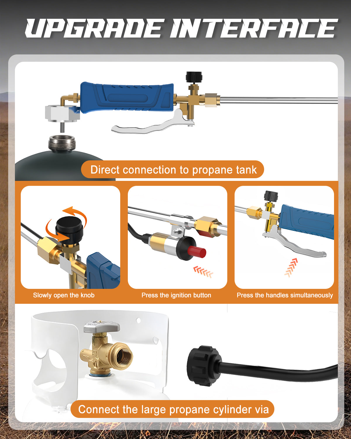 Propane Weeding Torch
